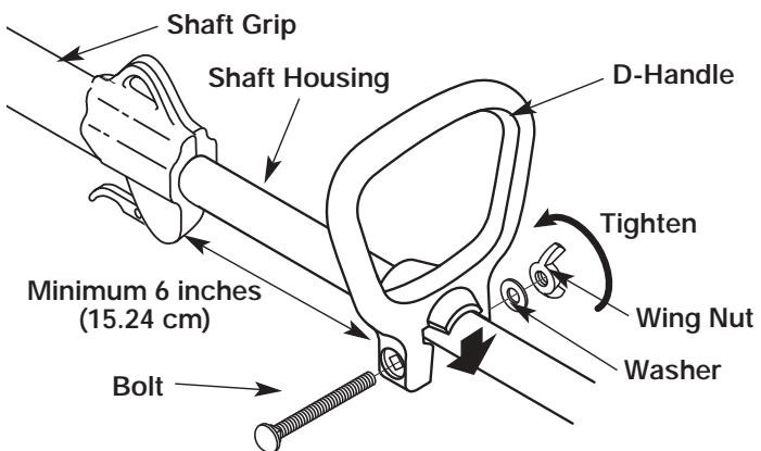 MTD Y765 - INSTALL AND ADJUST THE D-HANDLE - 1