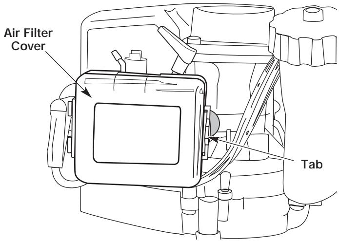 MTD YM290 - AIR FILTER MAINTENANCE - 2