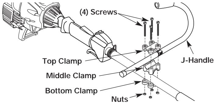 MTD YM90 - INSTALL AND ADJUST THE J-HANDLE - 1