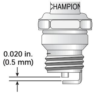 MTD YM90 - REPLACING THE SPARK PLUG - 2