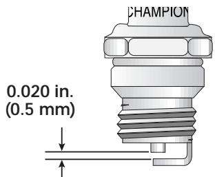 MTD YM90 - CAMBIO DE LA BUJIA DE ENCENDIDO - 2