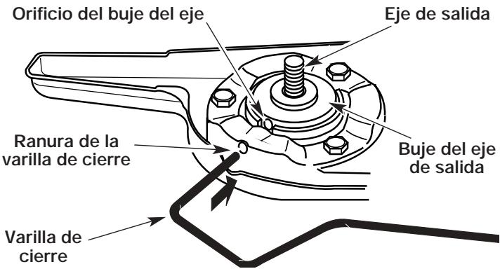 MTD YM90 - Remoción del accesorio de corte - 1