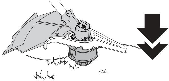 MTD YM90 - AJUSTE DE LA LONGITUD DE LA LINEA DE CORTE - 1