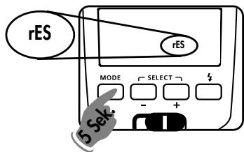 METZ MECABLITZ 50 AF-1 DIGITAL - Réinitialisation - 1