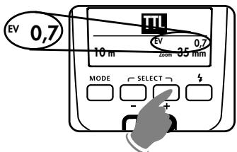 METZ MECABLITZ 50 AF-1 DIGITAL - Manual flash exposure correction - 1