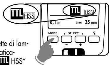 METZ MECABLITZ 50 AF-1 DIGITAL - Procedura per l'impostazione - 1