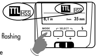 METZ MECABLITZ 50 AF-1 DIGITAL - Setting procedure - 1