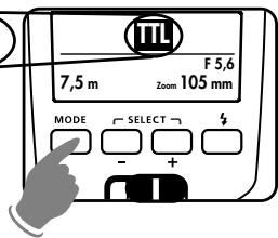 METZ MECABLITZ 50 AF-1 DIGITAL - Procedura per l'impostazione - 1