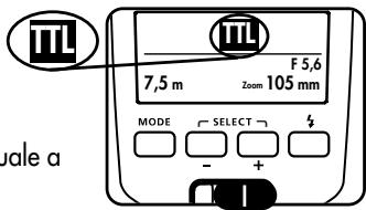 METZ MECABLITZ 50 AF-1 DIGITAL - Indicazione della modalità del flash - 1