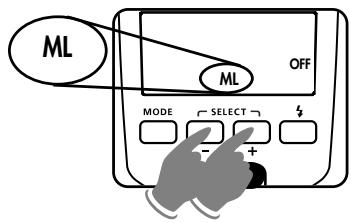 METZ MECABLITZ 50 AF-1 DIGITAL - Setting procedure - 1