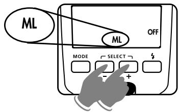 METZ MECABLITZ 50 AF-1 DIGITAL - Procedura per l'impostazione - 1