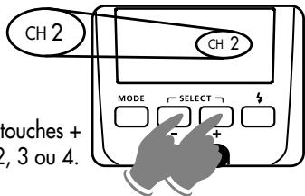 METZ MECABLITZ 50 AF-1 DIGITAL - Réglage sur le flash esclave (mecablitz) - 1