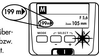METZ MECABLITZ 50 AF-1 DIGITAL - Überschreitung des Anzeigebereichs - 2