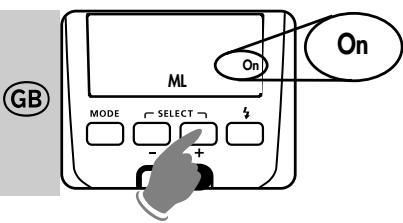 METZ MECABLITZ 50 AF-1 DIGITAL - Setting procedure - 2