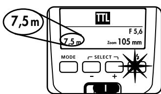 METZ MECABLITZ 50 AF-1 DIGITAL - Indicazione campo di utilizzo - 1