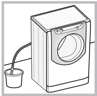HOTPOINT-ARISTON AQUALTIS AQGMD 149 - Opening the door manually - 1