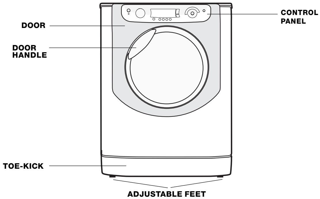 HOTPOINT-ARISTON AQUALTIS AQGMD 149 - Description of the machine - 1