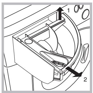 HOTPOINT-ARISTON AVSF 129 - A mosószeradagoló fiók tiszítása - 1