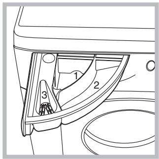 HOTPOINT-ARISTON AVSF 129 - Sertarul detergentilor - 1