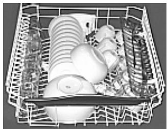 HOTPOINT-ARISTON LD 87 - How to adjust the top rack. - 7