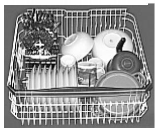 HOTPOINT-ARISTON LD 87 - How to adjust the top rack. - 6