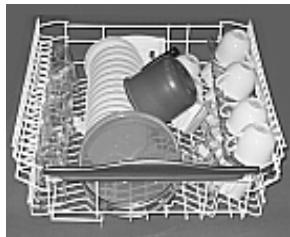 HOTPOINT-ARISTON LD 87 - Le réglage du panier supérieur? - 5