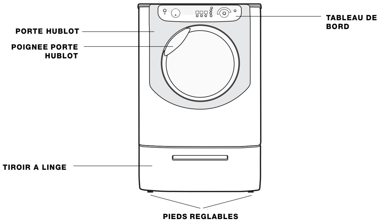 HOTPOINT-ARISTON AQXGF 141 H - Description de l'appareil - 1