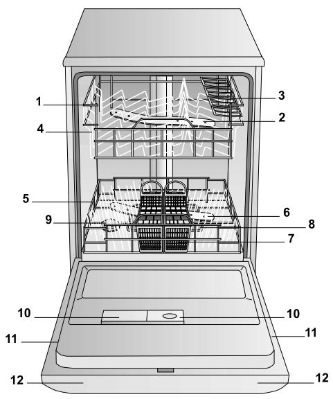 HOTPOINT-ARISTON LDF 12314,  LDF12314EEU - Vista de Conjunto - 1