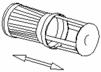 LISTO ASPIRATEUR SANS SAC AS12 L2 - B 1. Nettoyage et remplacement du filtré d'entrée d'air HEPA. - 4