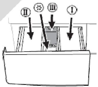 LISTO LAVE-LINGE LF 605-2 - Tiroir à produits - 1