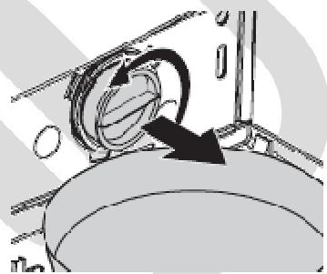 LISTO LAVE-LINGE LF 605-2 - Pour évacuer l'eau : - 3