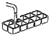 LISTO MINI REFRIGERATEUR RML 503 - Préparation des glaçons - 1