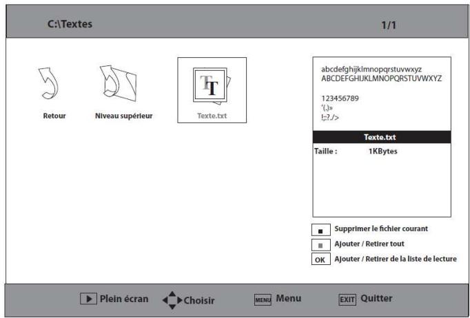 LISTO TV TV21.5LEDHD-478 - Mode texte - 1