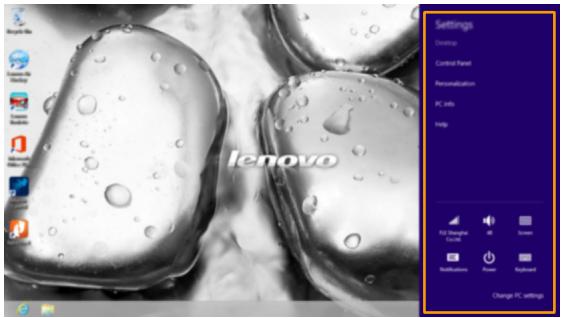 LENOVO IDEAPAD MIIX 2 10 POUCES, IDEATAB MIIX 2 (59412080 ) - Icône Paramètres - 1