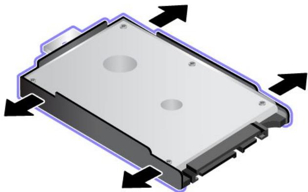 LENOVO THINKPAD T440P ULTRABOOK (20AN0070FR) - Remplacement de l'unité de disque dur ou de l'unité SSD - 4