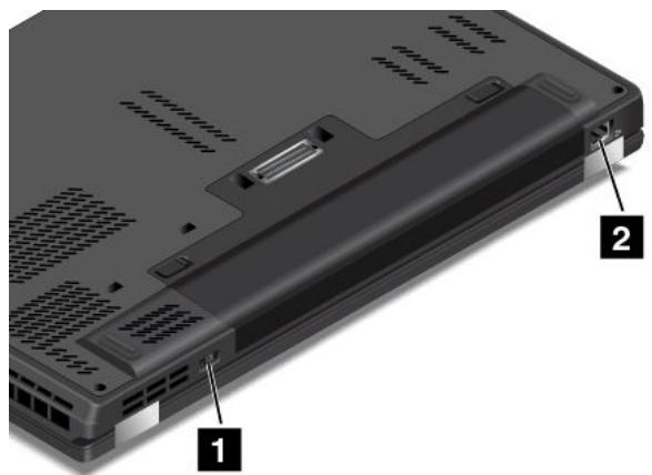 LENOVO THINKPAD T440P ULTRABOOK (20AN0070FR) - Vue arrière - 1
