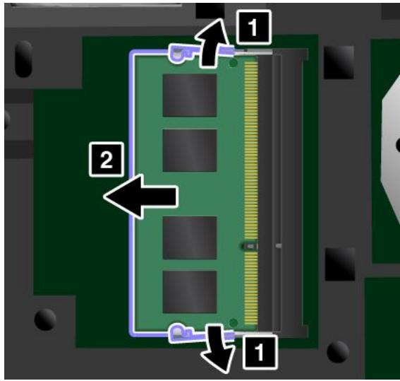 LENOVO THINKPAD T440P ULTRABOOK (20AN0070FR) - Remplacement d'un module de mémoire - 2