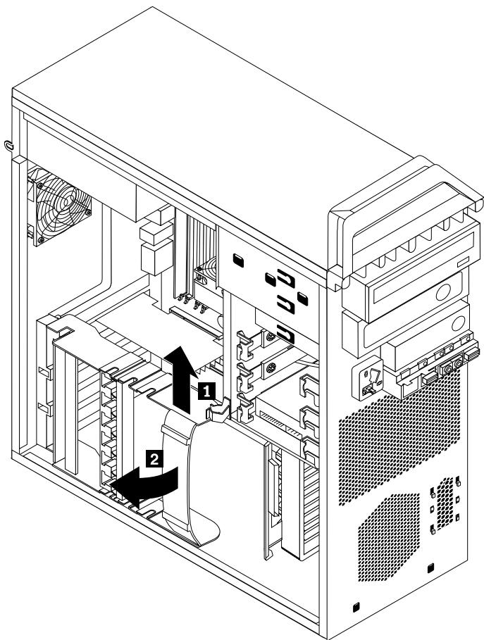 LENOVO THINKSTATION S30 (RFCB7FR) - Installation ou remplacement d'une carte PCI - 1