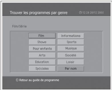 HUMAX LGB-22DTT - Recherche d'un programme - 3
