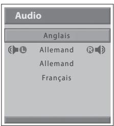 HUMAX LGB-22DTT - Modification des options audio - 1