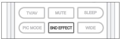 HUMAX LGB-22DTT - Configuration de l'effet sonore - 3