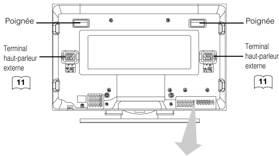 HITACHI 42PD5000 - Précautions à prendre lorsque l'on déplace l'écran - 4