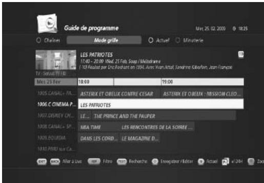 HUMAX TN7000HD TNTSAT - Guide des programmes - 3