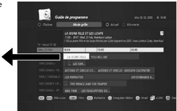 HUMAX TN7000HD TNTSAT - Guide des programmes - 3