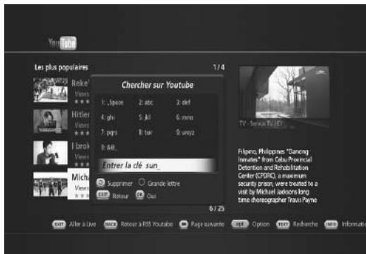 HUMAX TN7000HD TNTSAT - Recherche par texte - 1