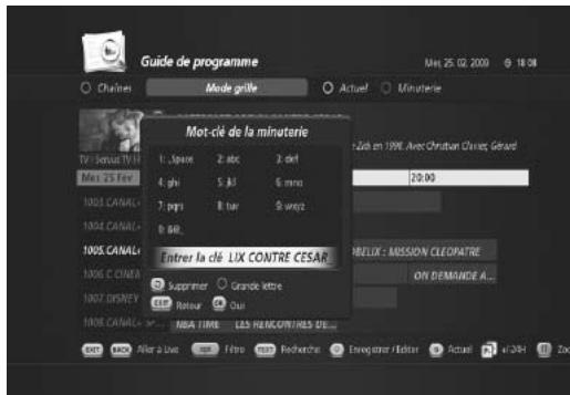 HUMAX TN7000HD TNTSAT - Guide des programmes - 2