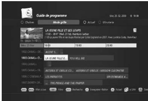 HUMAX TN7000HD TNTSAT - Enregistrement - Enregistrement de programmes en série - 1