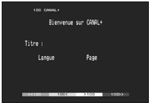 HUMAX TN7000HD TNTSAT - Téléxte - 2
