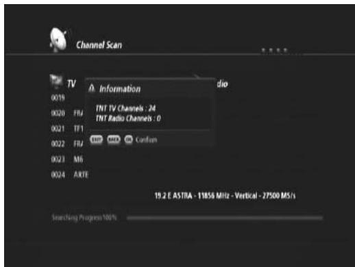 HUMAX TN7000HD TNTSAT - Assistant d'installation - 2