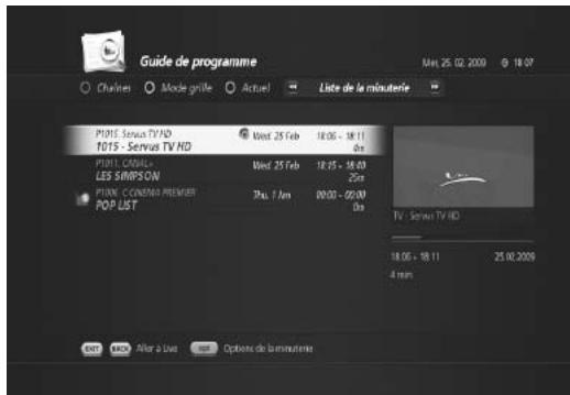 HUMAX TN7000HD TNTSAT - Liste de programmes mémorisés - 1